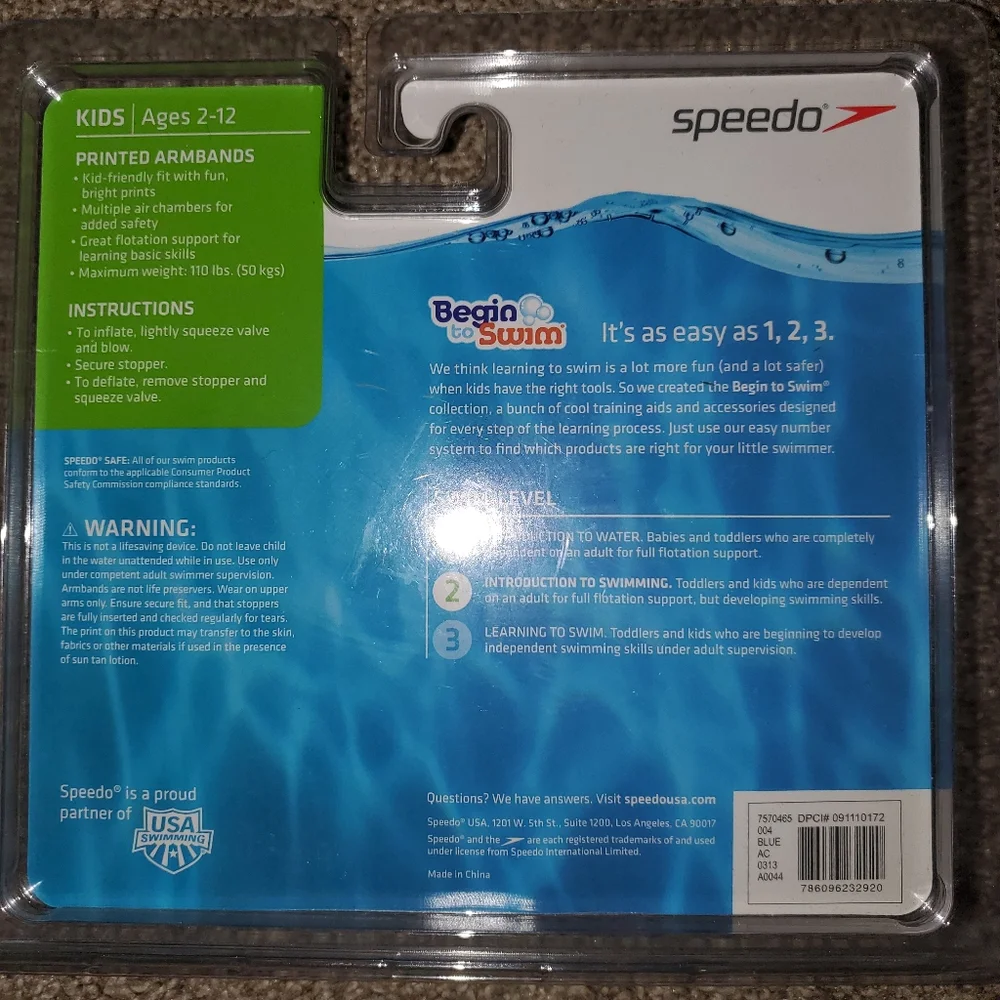 Speedo armband floaties - Picture 3 of 3